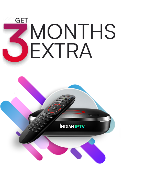 Get 3 Month Extra Subscription on Indian IPTV Set-top box