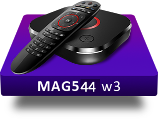 Mag544W3 set up box